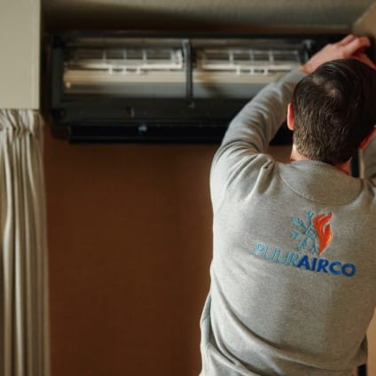 Dienstblok Airco installatie